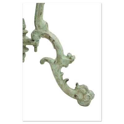 Patinated Cast Iron Sellette Table-NQ-1778213