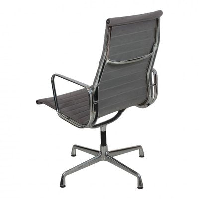 Patinated Grey Fabric EA-109 Chair by Charles Eames for Vitra-MTD-1400496