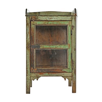 Patinated Wooden Cabinet, 1940s-NQ-571388