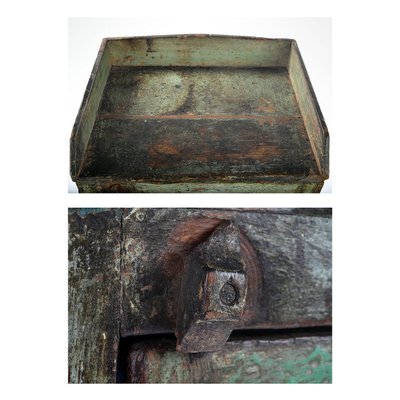 Patinated Wooden Cabinet, 1940s-NQ-571388