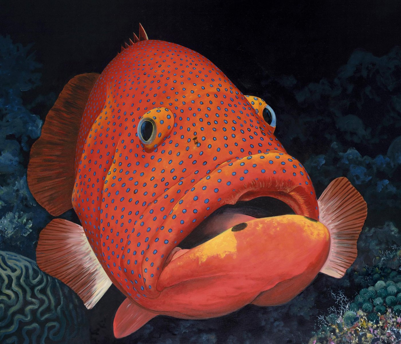 Patrick Chevailler, #460 Coney Grouper, 2010