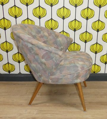 Patterned Cocktail Armchair, 1950s-AFE-1783344