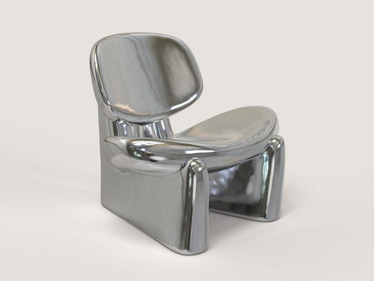 Pau Silver V1 Chair from Edizione Limitata