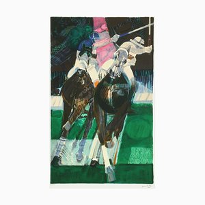 Paul Ambille, Le Polo, 1985, Lithograph on Arches Paper-FMZ-1116281