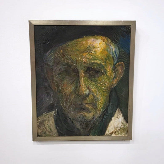 Paul Citroen, Self-Portrait, 1965, Oil Painting, Framed