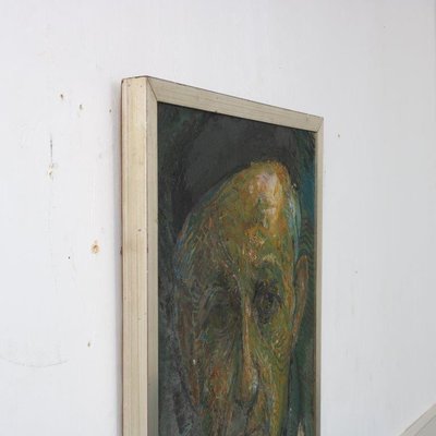 Paul Citroen, Self-Portrait, 1965, Oil Painting, Framed