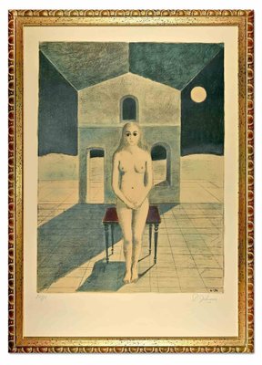 Paul Delvaux, La Voyante, Lithograph, 1974-ZCI-1419912