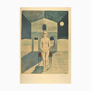 Paul Delvaux, La Voyante, Lithograph, 1974-ZCI-1419912