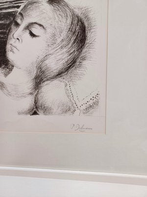 Paul Delvaux, Le Sommeil, 1970, Lithograph-PLZ-1749161