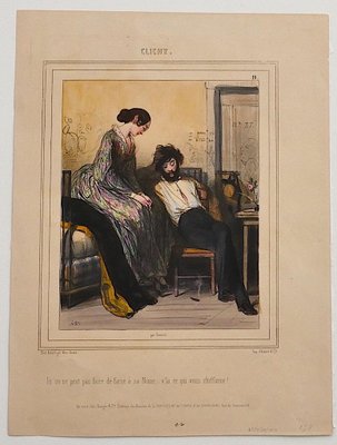 Paul Gavarni - Clichy - Original Lithograph - Mid-19th Century-ZCI-837816