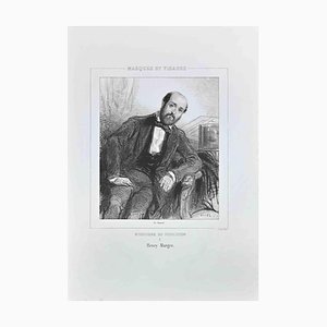 Paul Gavarni, Henry Murger, Original Lithograph, 1850s-ZCI-1338791