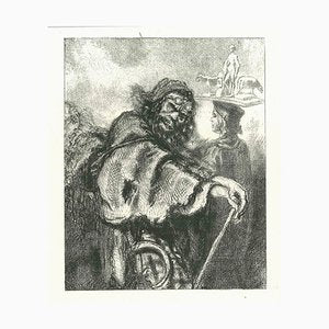 Paul Gavarni, The Rage and Agony, Original Lithograph, 1881-ZCI-2029708