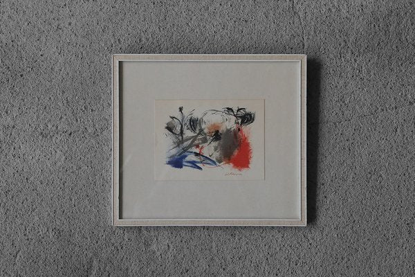 Paul Holsby, Composition, Color Lithograph, 1962, Framed-ZAA-1742422