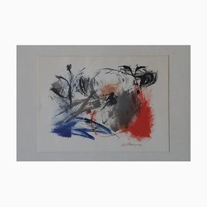 Paul Holsby, Composition, Color Lithograph, 1962, Framed-ZAA-1742422