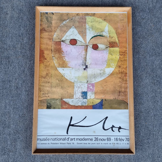 Paul Klee, Exhibition Poster, Lithograph, 1970s