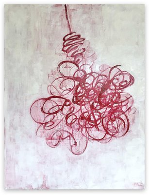 Paul Richard Landauer, Chandelier No.1, Oil on Canvas, 2020-RMD-1443915