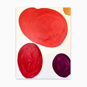 Paul Richard Landauer, Untitled (Red Composition 2), Oil on Canvas, 2020-RMD-1443852