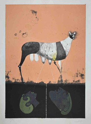 Paul Wunderlich, Untitled, Original Lithograph, 1970s-ZCI-1162955