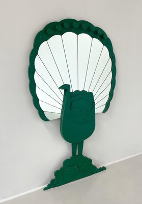 Pavone Mirror attributed to Sirio Alessandri for Pallucco, 1970s-FGA-1725935