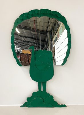 Pavone Mirror attributed to Sirio Alessandri for Pallucco, 1970s-FGA-1725935