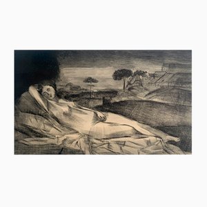 Pawel Zablocki, Giorgione's Venus, 2009, Etching & Paper-XHG-2016555