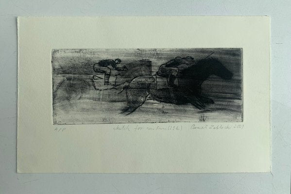 Pawel Zablocki, Sketch for New Runs, 2009, Etching & Paper-XHG-2016550