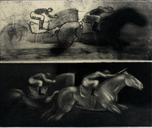 Pawel Zablocki, Sketches for New Runs, Etching on Paper, 2010