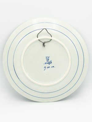 Peace on Earth Christmas Plate from Royal Delft, 1922-TJZ-2022490