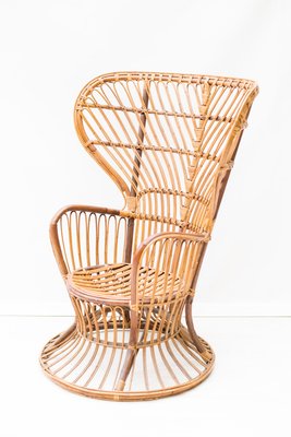 Peacock Chair in Bamboo, 1970s-NZV-2027608