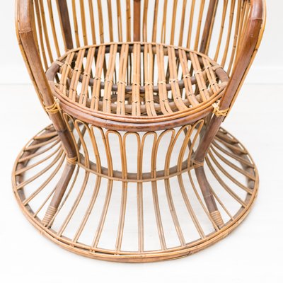 Peacock Chair in Bamboo, 1970s-NZV-2027608