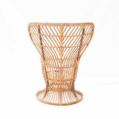 Peacock Chair in Bamboo, 1970s-NZV-2027608