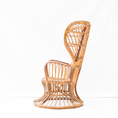 Peacock Chair in Bamboo, 1970s-NZV-2027608