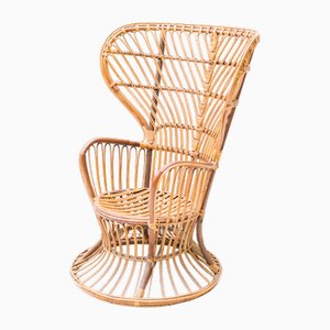 Peacock Chair in Bamboo, 1970s-NZV-2027608