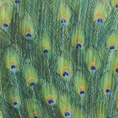 Peacock Goauches, Set of 2-AOI-1106713