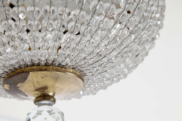 Pearl Chandelier from Bakalowits & Söhne, 1950s-KL-620304