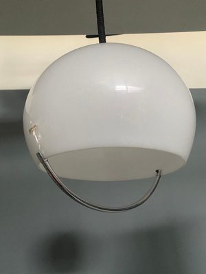 Pearlescent Adjustable Pendant Lamp by Luigi Massoni for Harvey Guzzini, Italy, 1970-DT-2026099