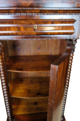 Pedestal Cabinet in Mahogany, 1840s-UY-1723443