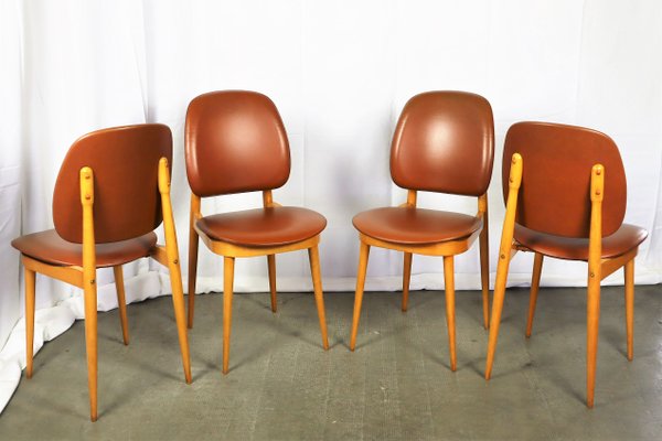 Pegasus Dining Chairs from Baumann, 1960s, Set of 4-YBU-1377182