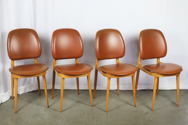 Pegasus Dining Chairs from Baumann, 1960s, Set of 4-YBU-1377182