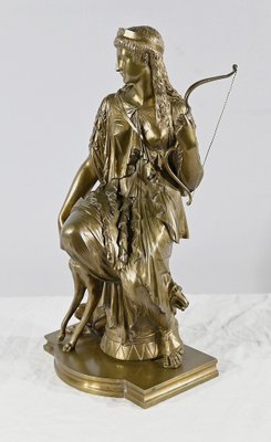 Peiffer, Diana the Hunter, Late 19th Century, Bronze-RVK-1793541