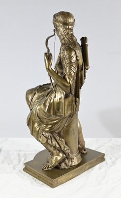 Peiffer, Diana the Hunter, Late 19th Century, Bronze-RVK-1793541