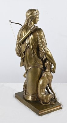 Peiffer, Diana the Hunter, Late 19th Century, Bronze-RVK-1793541