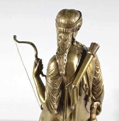 Peiffer, Diana the Hunter, Late 19th Century, Bronze-RVK-1793541