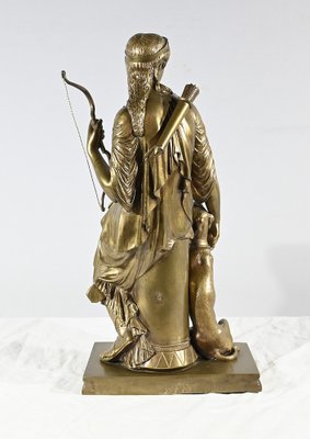 Peiffer, Diana the Hunter, Late 19th Century, Bronze-RVK-1793541