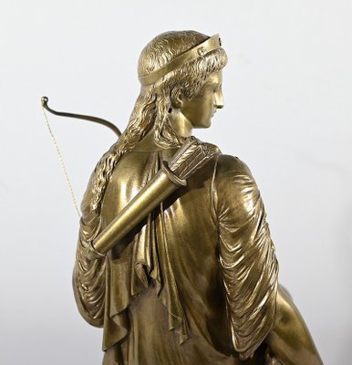 Peiffer, Diana the Hunter, Late 19th Century, Bronze-RVK-1793541