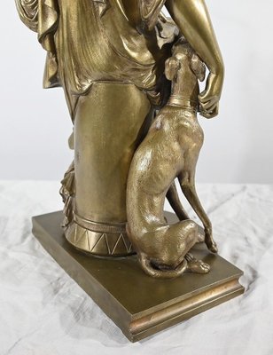 Peiffer, Diana the Hunter, Late 19th Century, Bronze-RVK-1793541