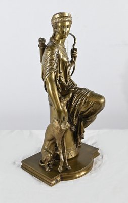 Peiffer, Diana the Hunter, Late 19th Century, Bronze-RVK-1793541