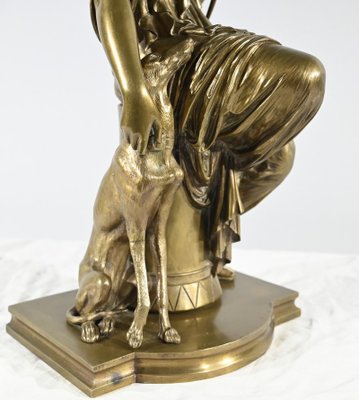 Peiffer, Diana the Hunter, Late 19th Century, Bronze-RVK-1793541