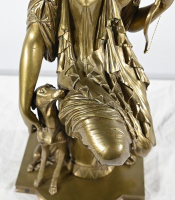 Peiffer, Diana the Hunter, Late 19th Century, Bronze-RVK-1793541