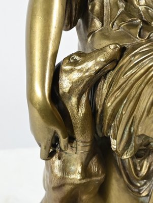 Peiffer, Diana the Hunter, Late 19th Century, Bronze-RVK-1793541